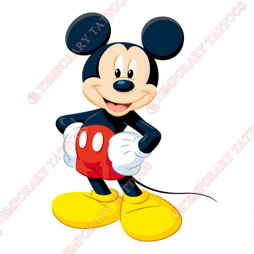 Mickey Mouse Customize Temporary Tattoos Stickers NO.808